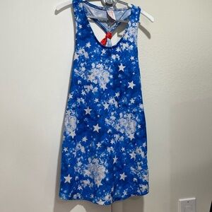 Cat and Jack blue star dress